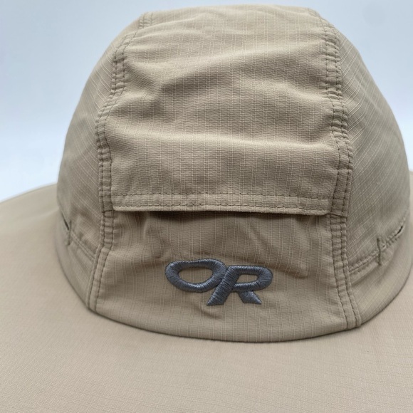 Outdoor Research Sombriolet Sun Bucket Hat Unisex Size Large Beige - Picture 2 of 8